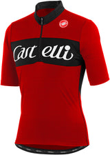 Castelli Gino Wool Short Sleeve Jersey – Red