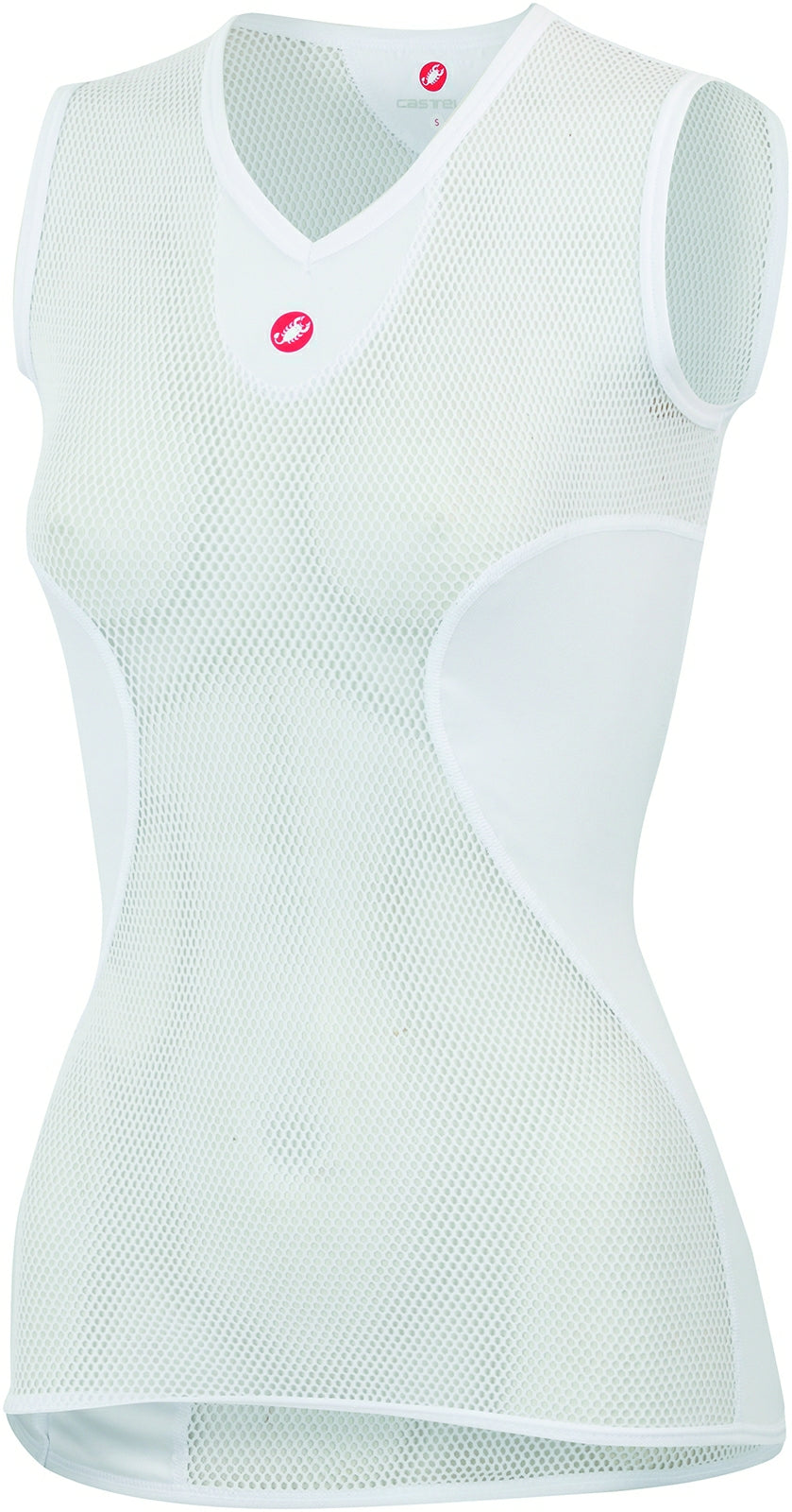 Castelli Core Mesh Women's Sleeveless Base Layer – white