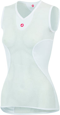 Castelli Core Mesh Women's Sleeveless Base Layer – white