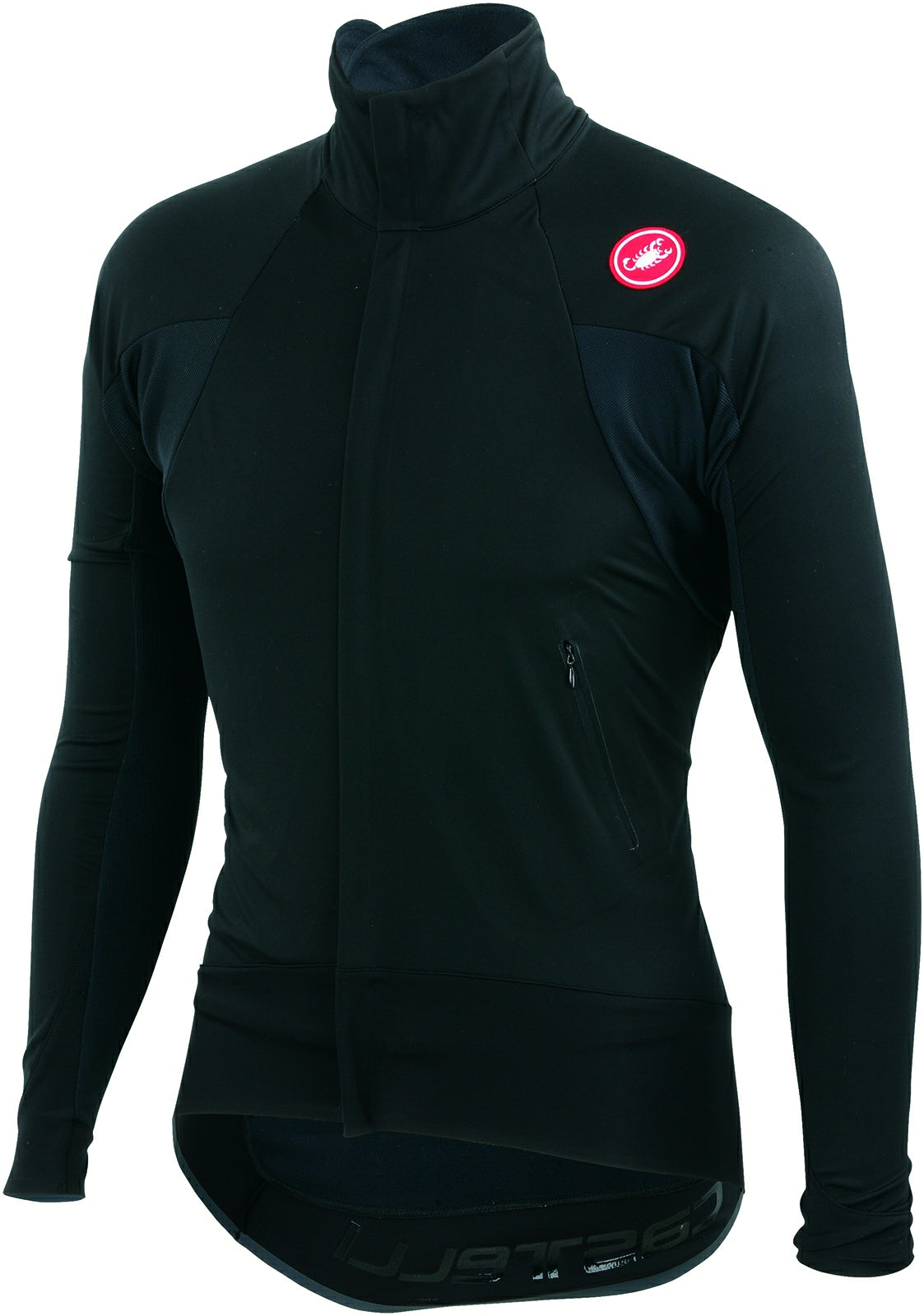 Castelli Alpha Wind Jersey FZ – Black