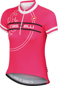Castelli Segno Kid Jersey – Raspberry