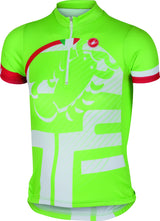 Castelli Veleno Kid Jersey – Lt. Green