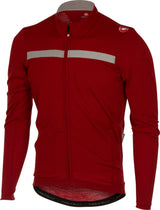 Castelli Costante Jersey FZ – Red/Lt. Gray