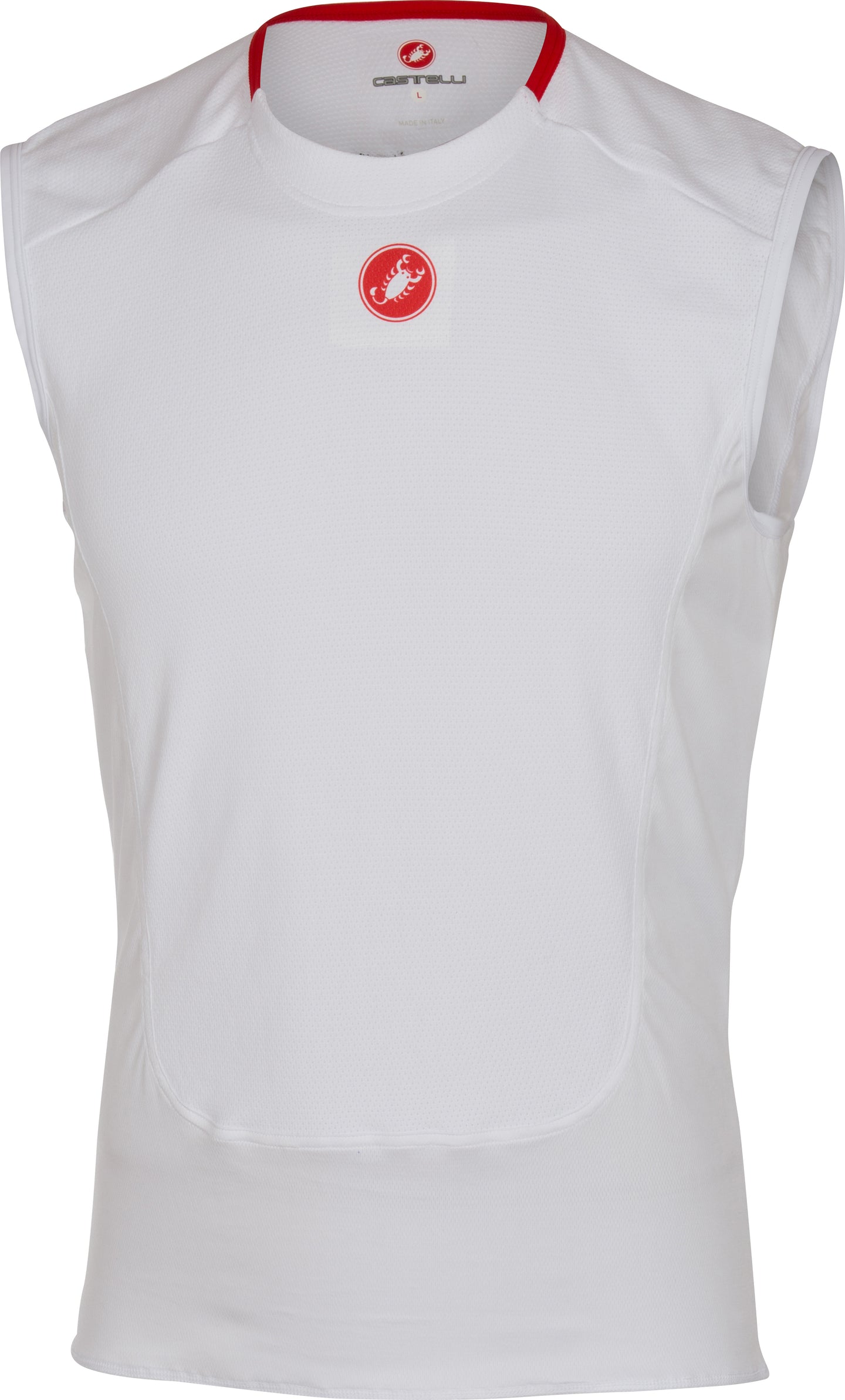 Castelli Prose Sleeveless Base Layer – white