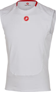 Castelli Prose Sleeveless Base Layer – white