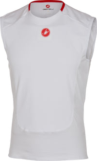 Castelli Prose Sleeveless Base Layer – white