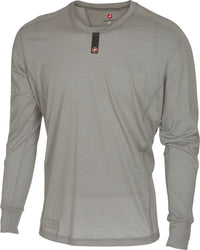 Castelli Procaccini Wool LS Base Layer – Lt. Gray