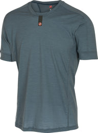 Castelli Procaccini Wool SS Base Layer – Blue-Gray