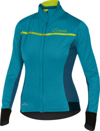 Castelli Trasparente 3 Jersey FZ - Women's – Blue