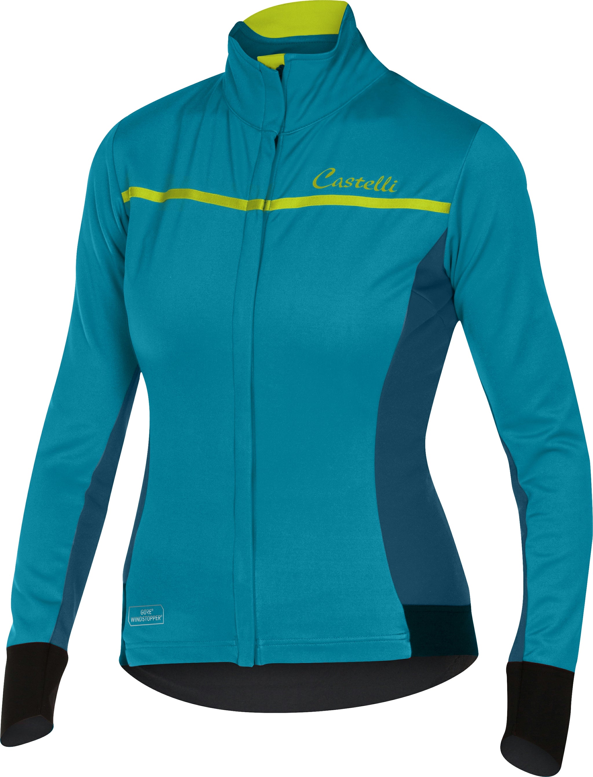 Castelli Trasparente 3 Jersey FZ - Women's – Blue
