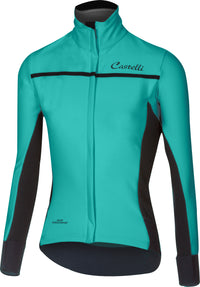 Castelli Trasparente 3 Jersey FZ - Women's – Turquoise