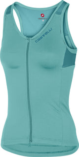 Castelli Solare Top – light turquoise/marine blue