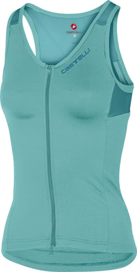 Castelli Solare Top – light turquoise/marine blue