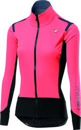 Castelli Alpha Ros W Jersey – brilliant pink/black