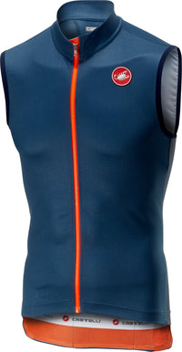 Castelli Entrata 3 Sleeveless FZ – light steel blue
