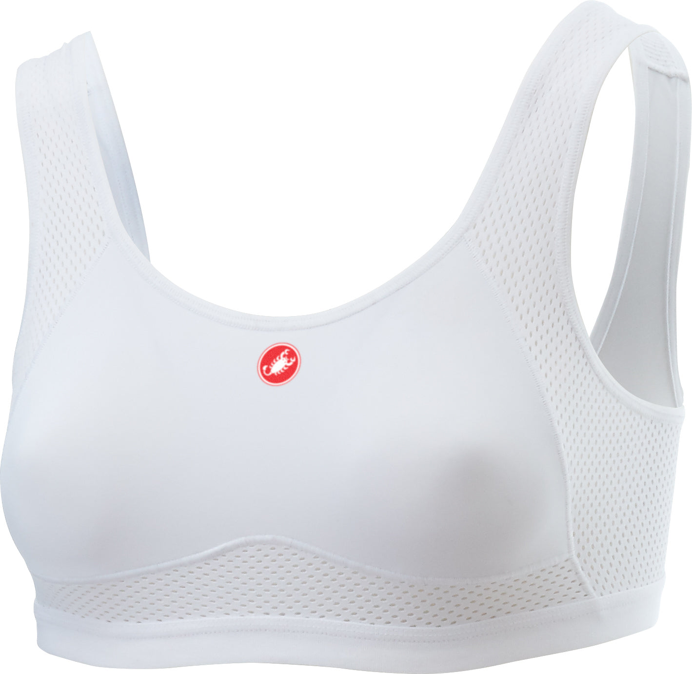Castelli Rosso Corsa Bra – white