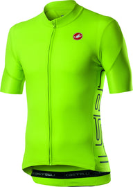 Castelli Entrata V Jersey – chartreuse