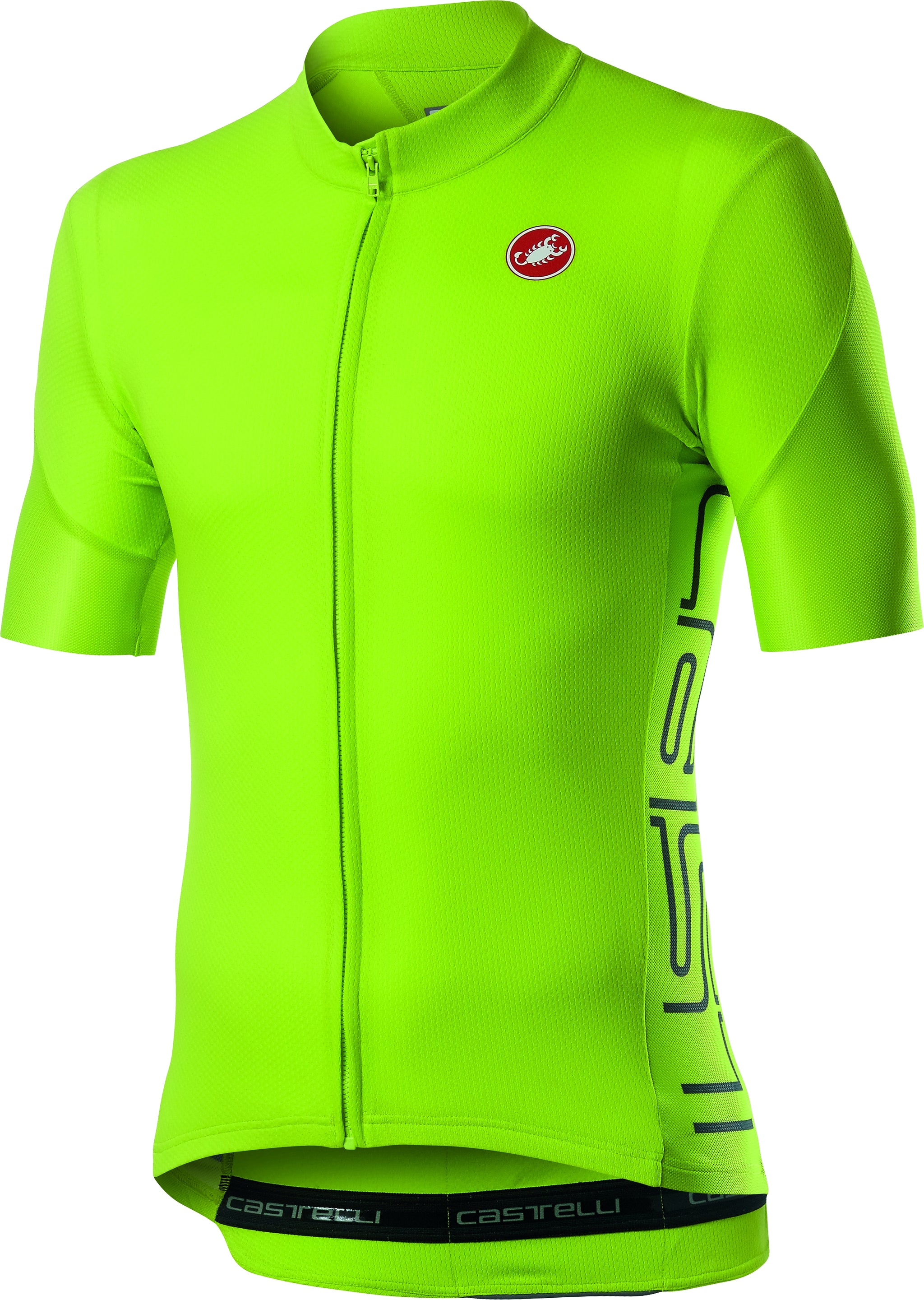 Castelli Entrata V Jersey – chartreuse