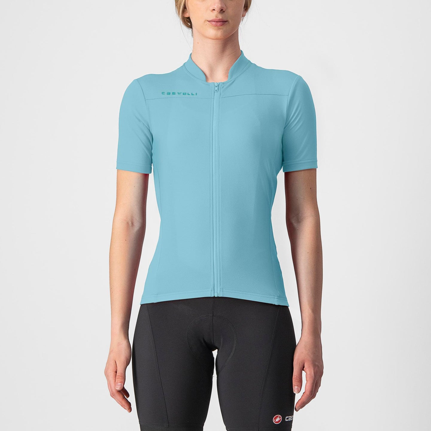 Castelli Anima 3 Jersey – light acqua/aruba blue