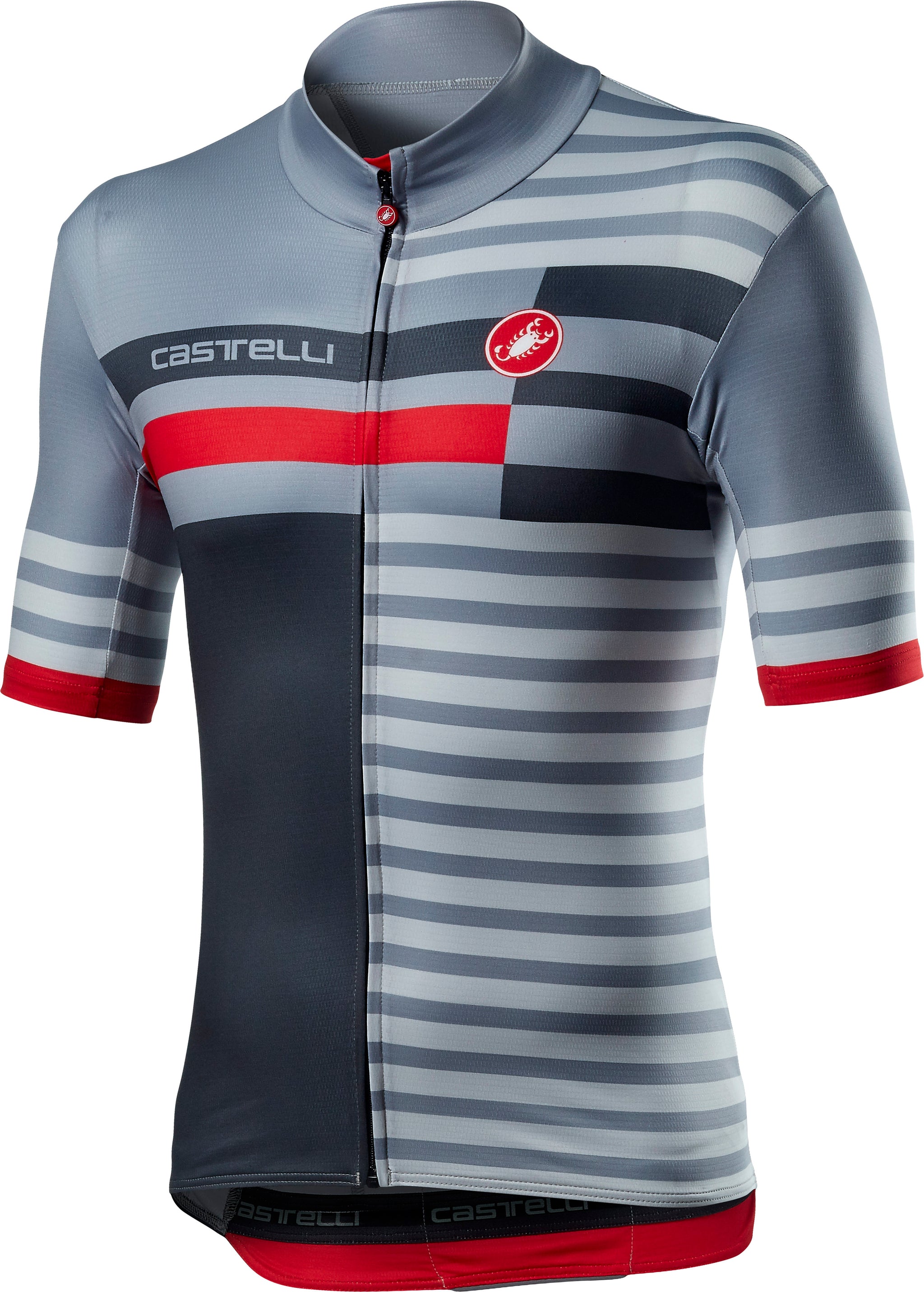 Castelli Mid Weight Pro Jersey – vortex gray