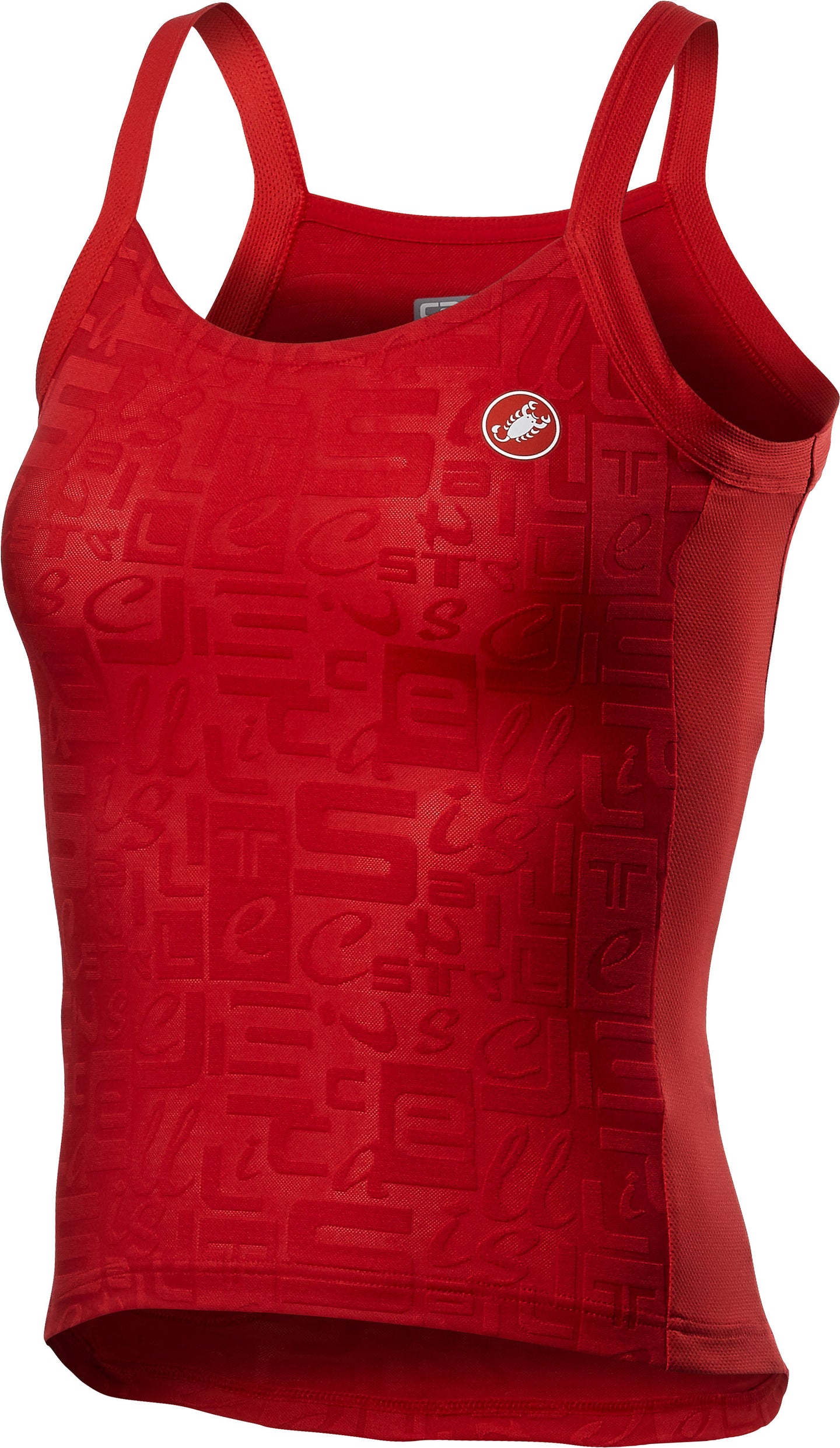 Castelli Promessa Jacquard Bavette Top – Red