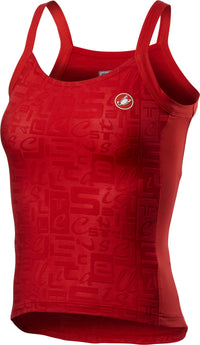 Castelli Promessa Jacquard Bavette Top – Red