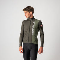 Castelli Traguardo Jersey FZ – military/olive green