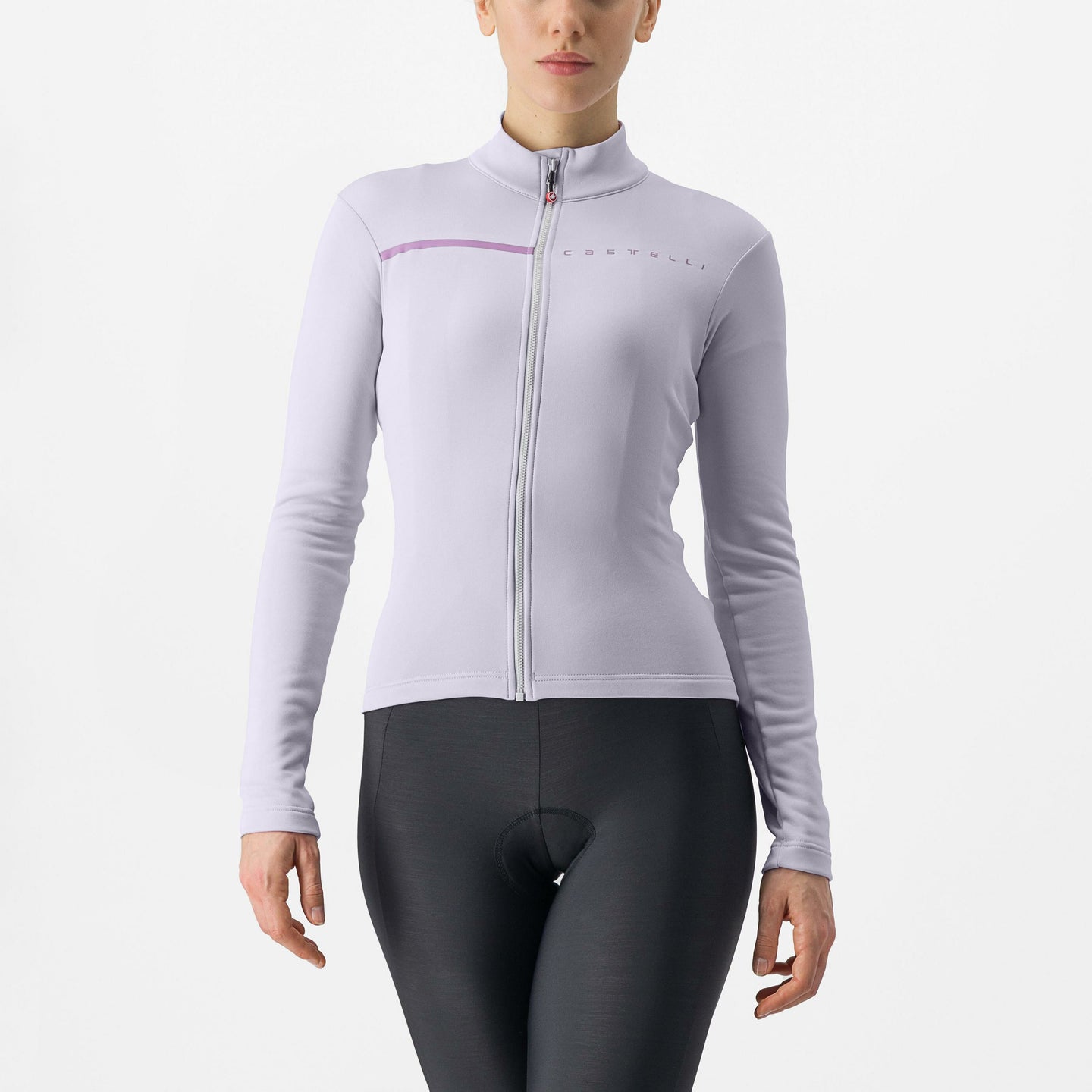 Castelli Sinergia 2 Jersey FZ – purple mist/purple dew