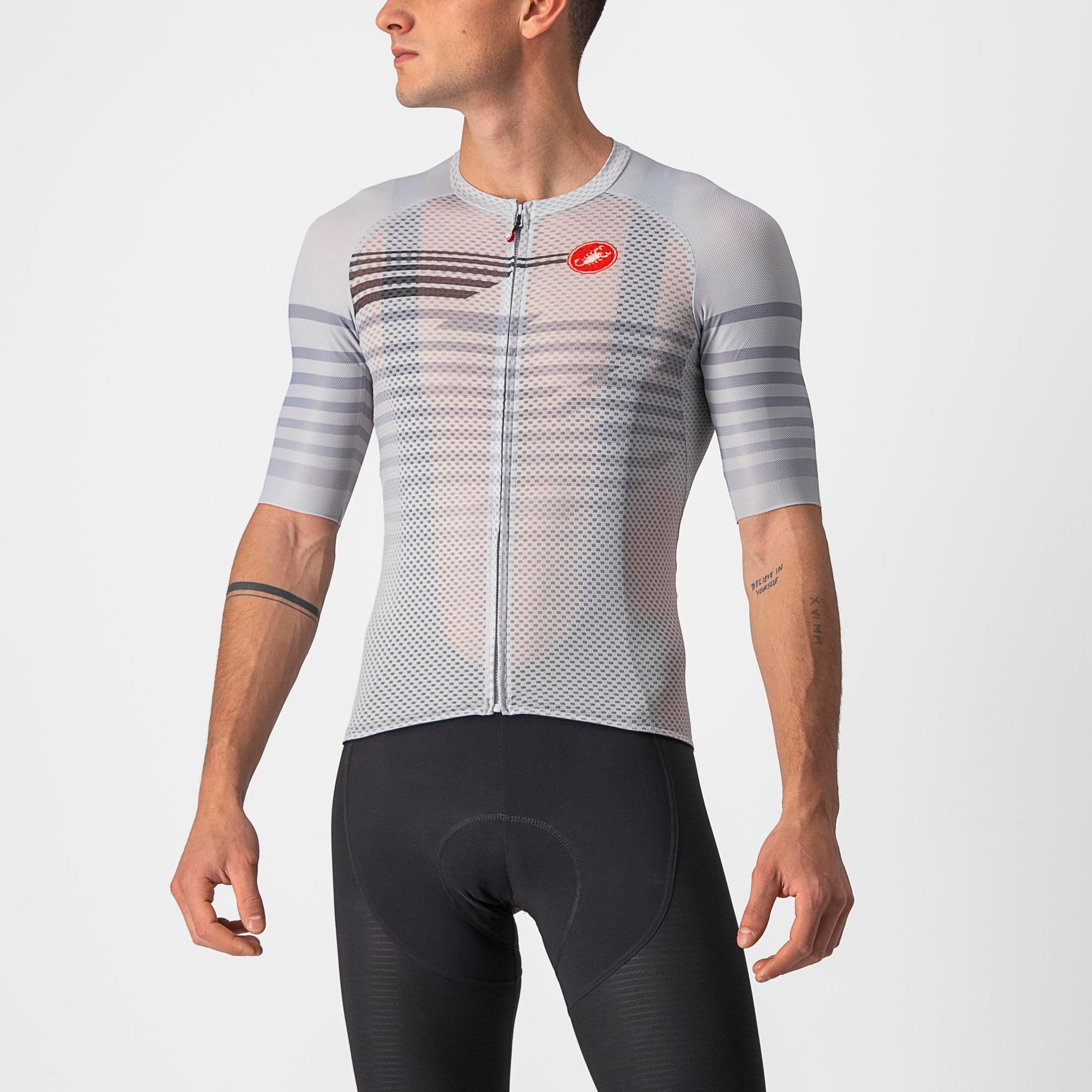 Castelli Climber's 3.0 SL Jersey – silver gray/dark gray