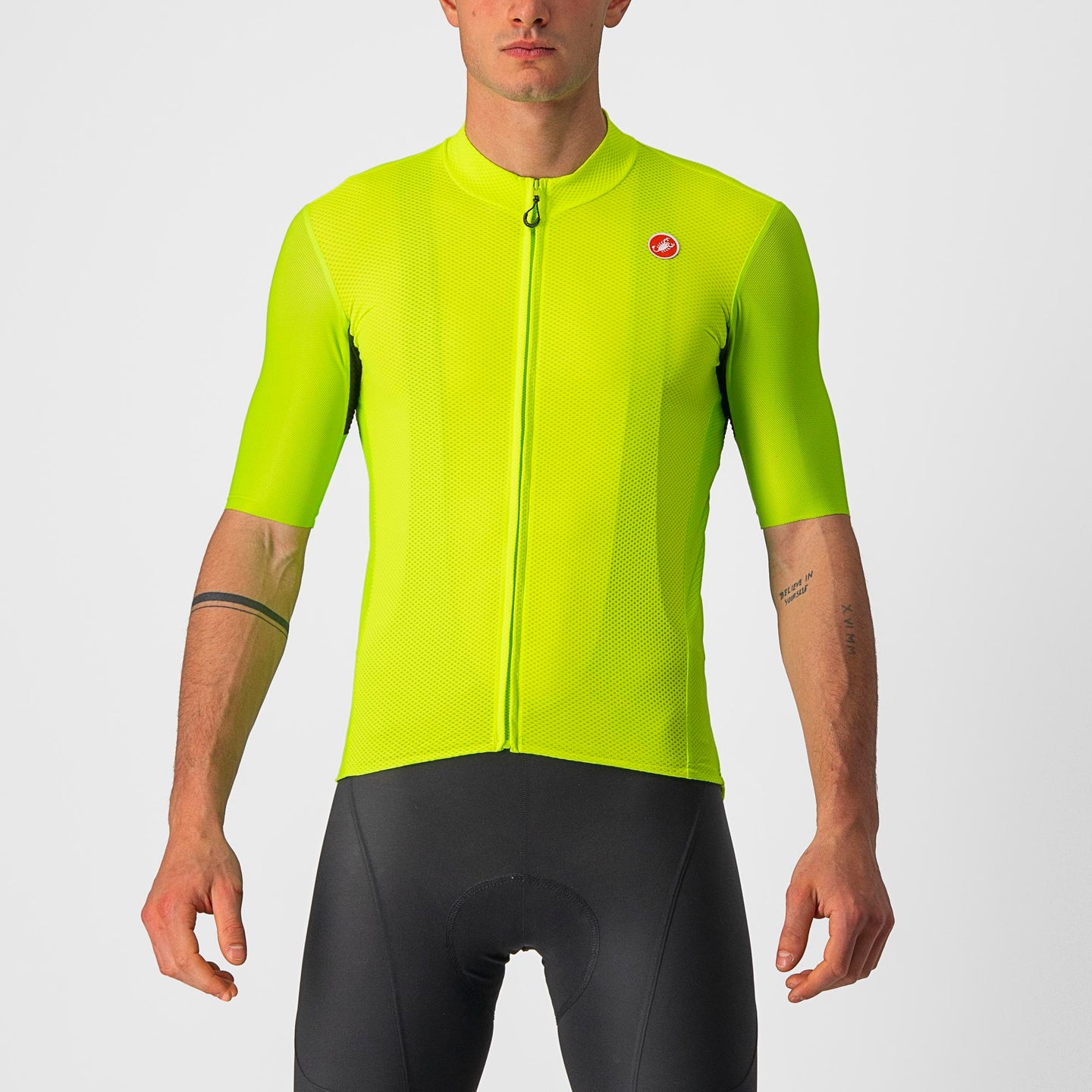 Castelli Endurance Elite Jersey – electric lime