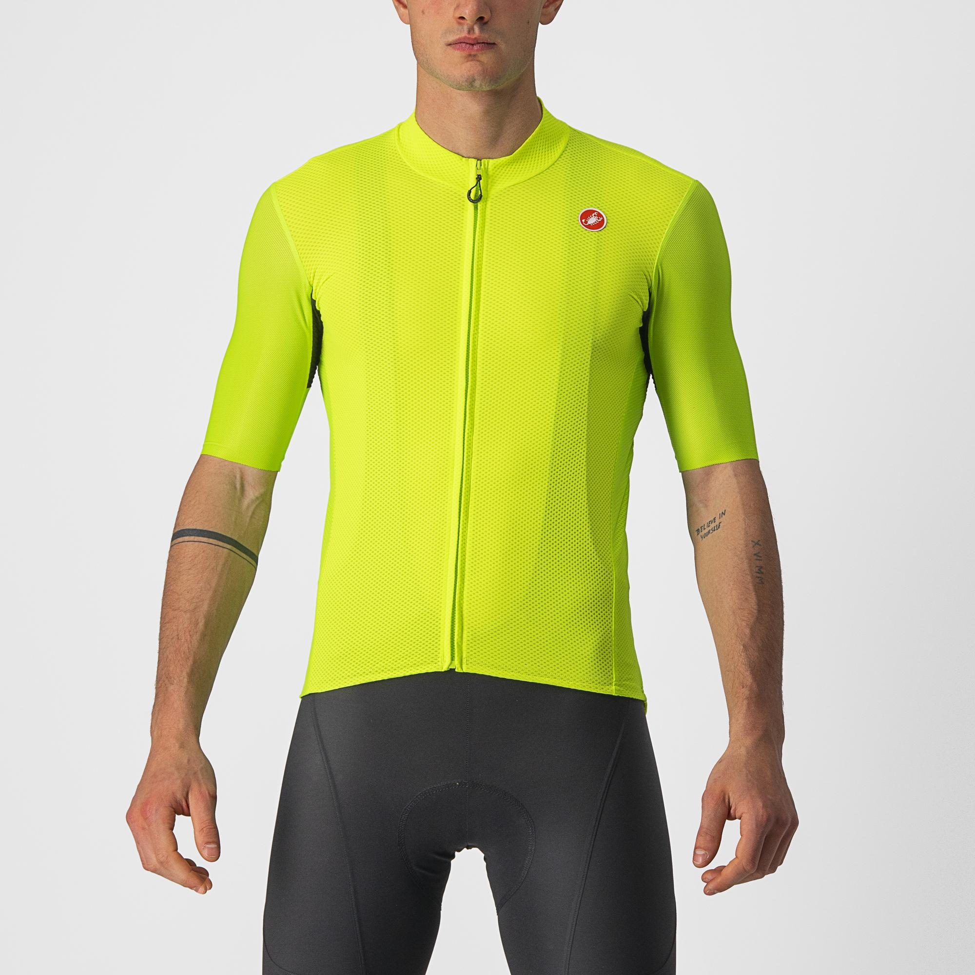 Castelli Endurance Elite Jersey – electric lime