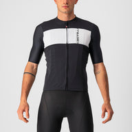 Castelli Prologo 7 Jersey – light black/silver gray ivory