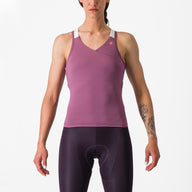 Castelli Solaris Top – Deep purple/Ivory