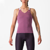 Castelli Solaris Top – Deep purple/Ivory