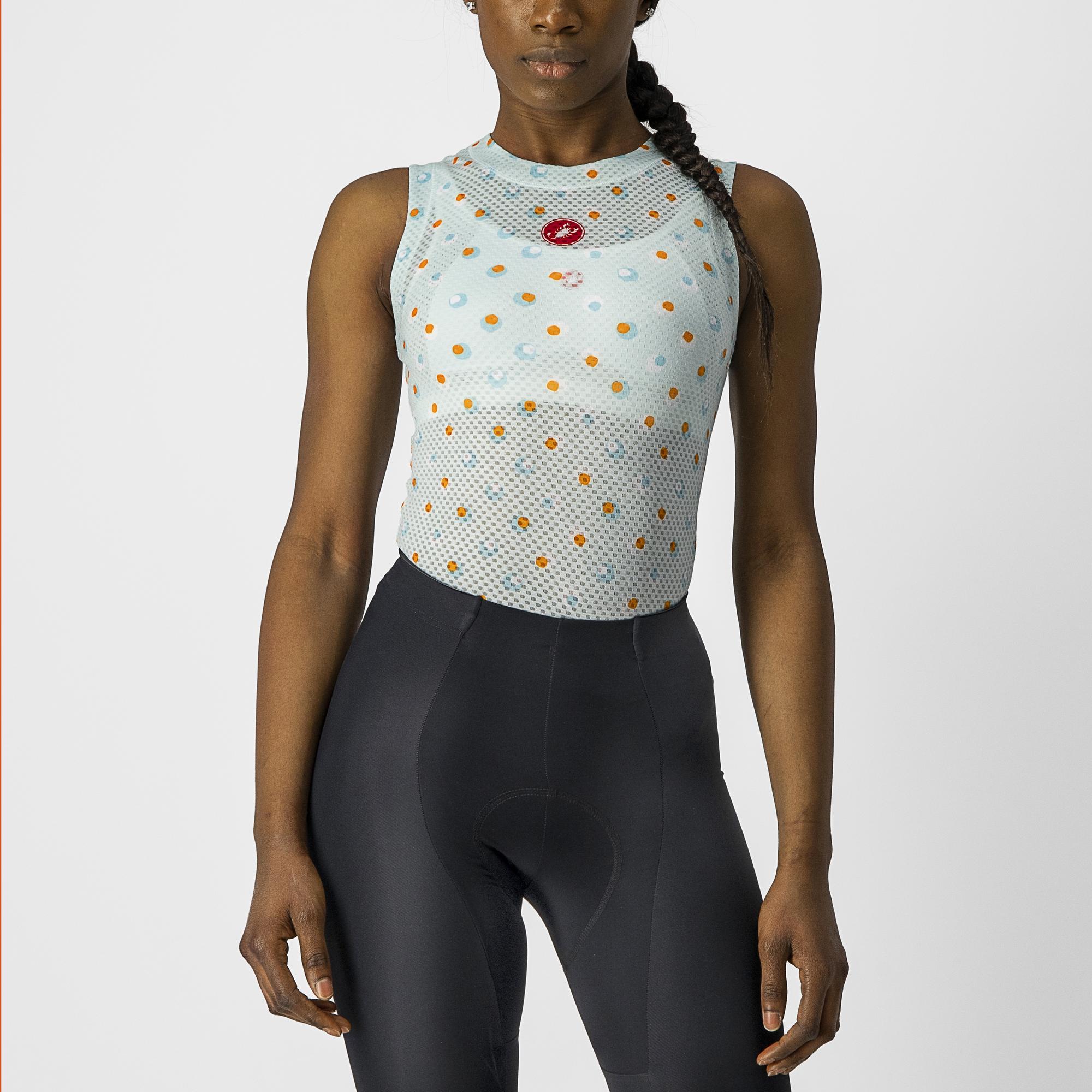 Castelli Pro Mesh 3 W Sleeveless – light acqua