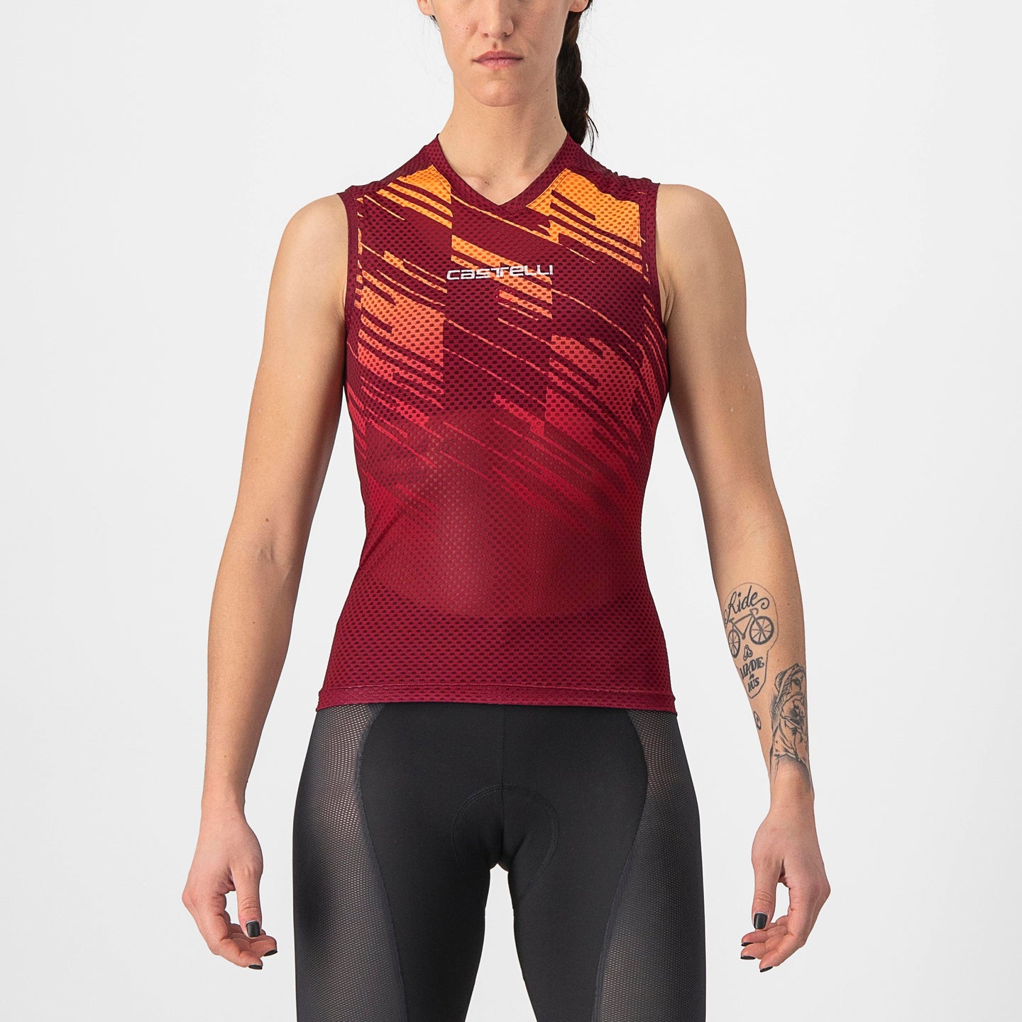 Castelli Insider W Sleeveless – Bordeaux