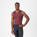 Castelli Pro Mesh 2.0 Sleeveless – deep bordeaux