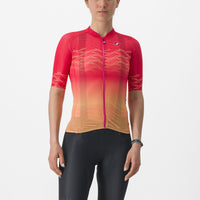 Castelli Climber's 2.0 W Jersey – hibiscus/soft orange