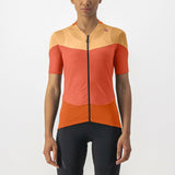 Castelli Gradient Color Block Jersey – scarlet lava/soft orange
