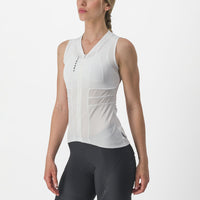 Castelli Anima 4 Sleeveless – ivory/light black