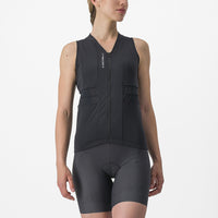 Castelli Anima 4 Sleeveless – light black/ivory