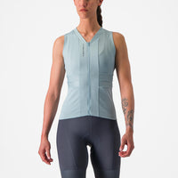 Castelli Anima 4 Sleeveless – Winter sky/Dark steel blue