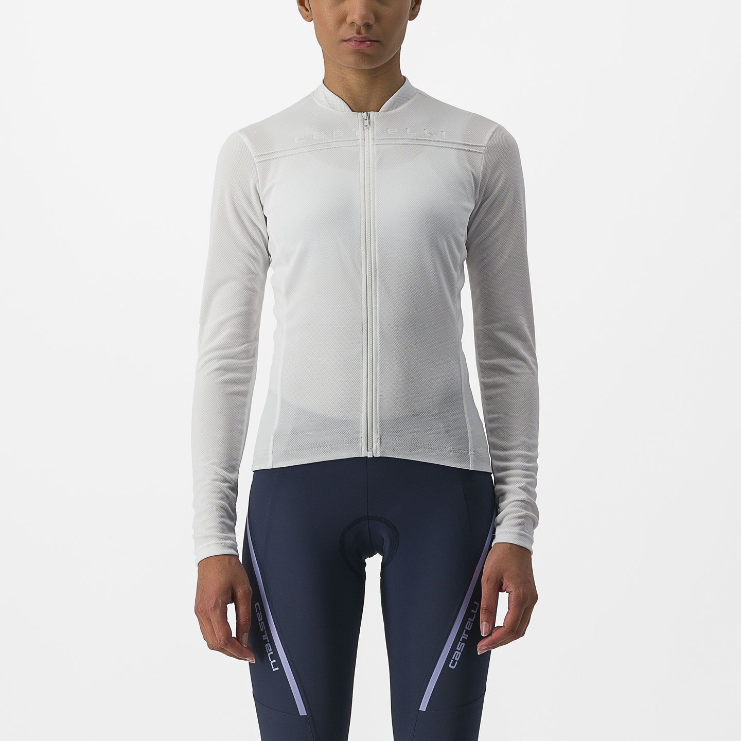 Castelli Anima 4 Long Sleeve Jersey – Ivory