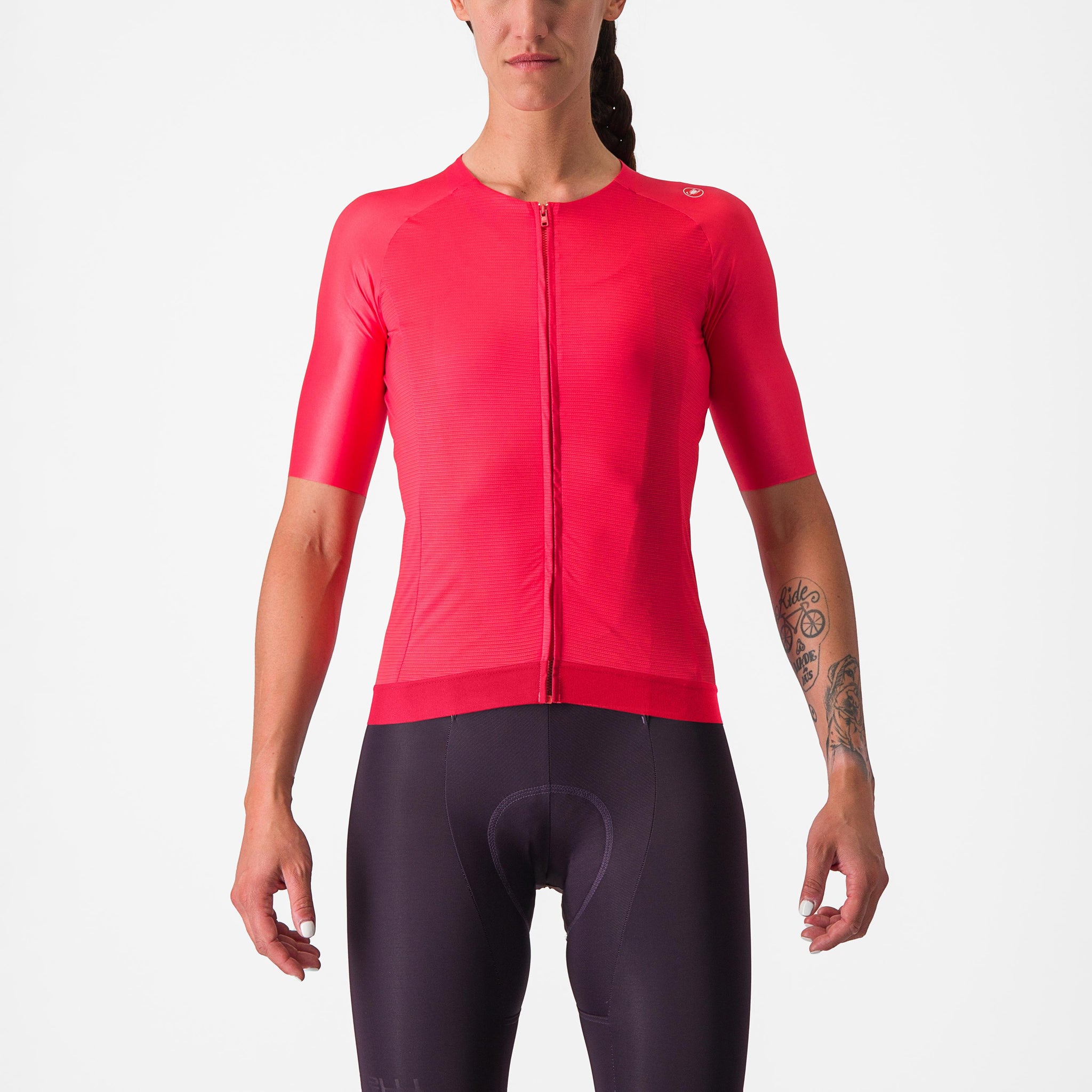 Castelli Aero Pro 7.0 W Jersey – hibiscus