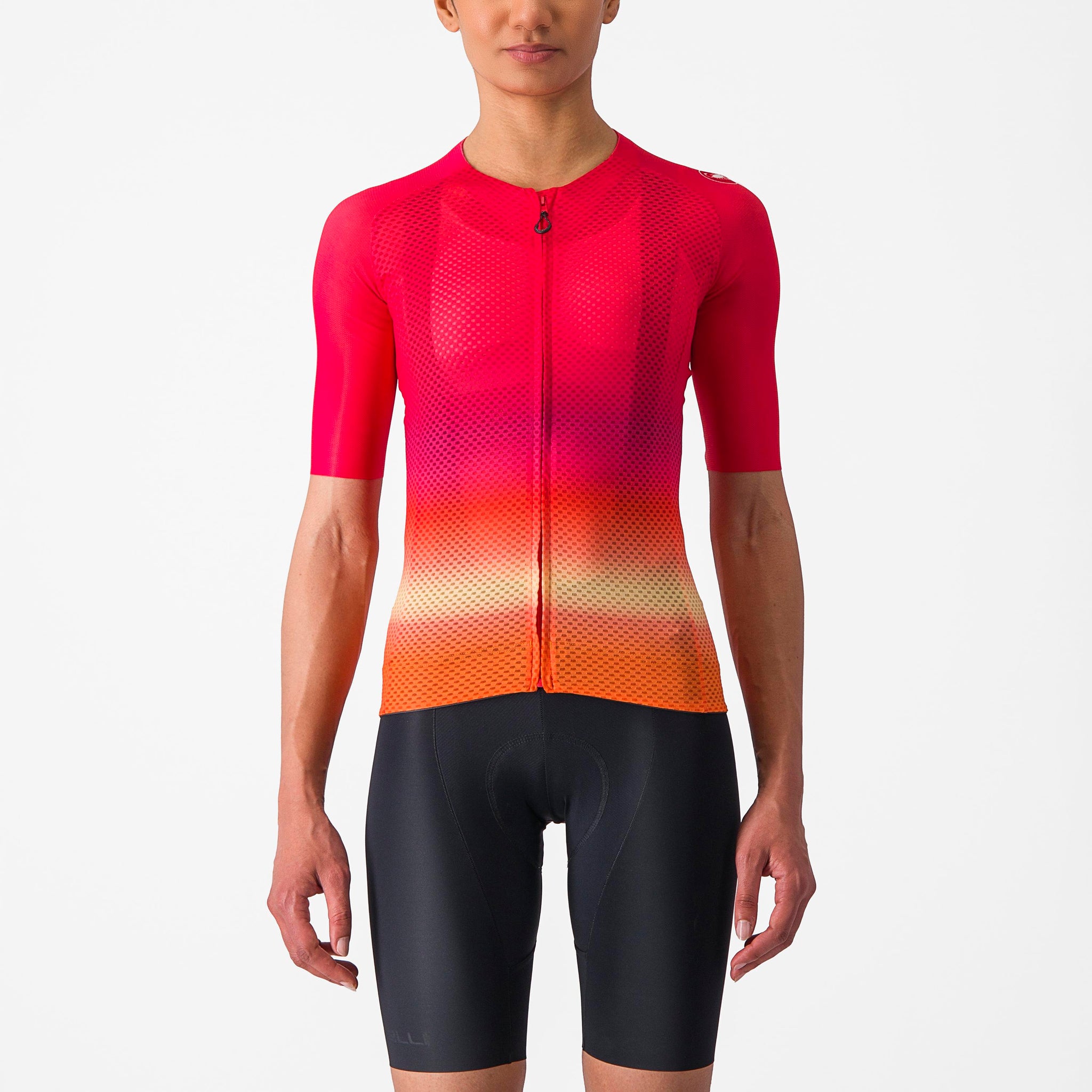 Castelli Climber'S 4.0 W Jersey – Hibiscus/Pink-ornge