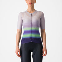 Castelli Climber'S 4.0 W Jersey – Purple mist/Green-dark purple