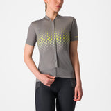 Castelli Unlimited Sentiero 3 Jersey – Gunmetal gray/Sulphur