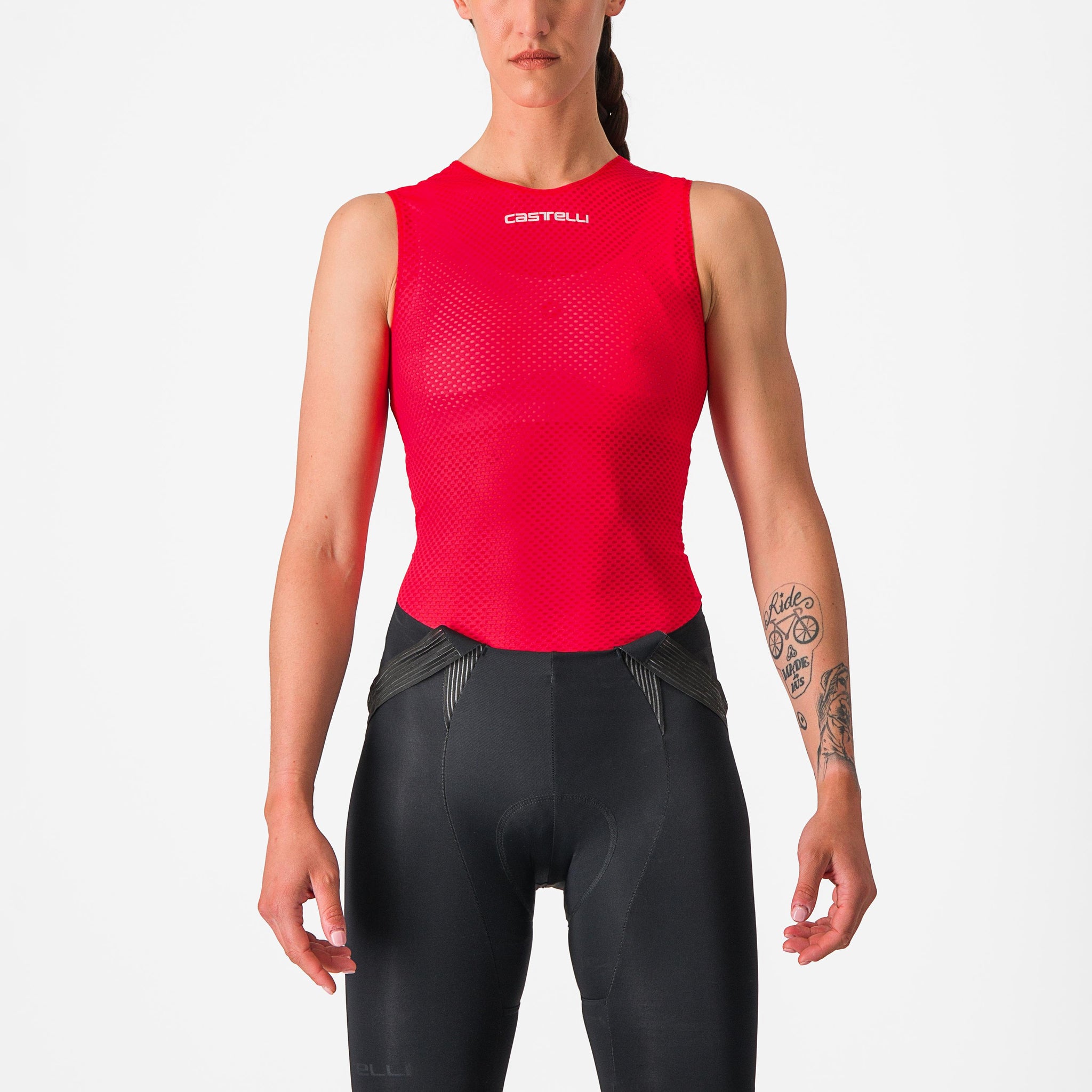 Castelli Pro Mesh W Sleeveless – hibiscus