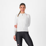 Castelli Espresso Thermal W Jersey – ivory/silver moon