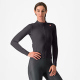 Castelli Espresso Thermal W Jersey – light black